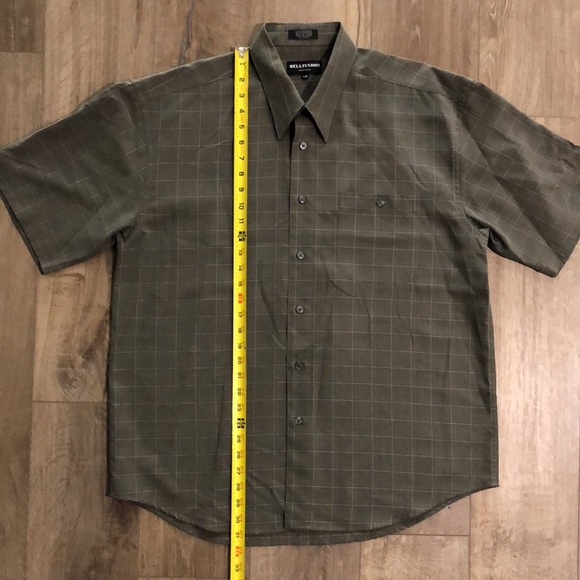Like new! - BELISSIMO MODA ITALIA Short Sleeve Button Down Shirt - Picture 8 of 9
